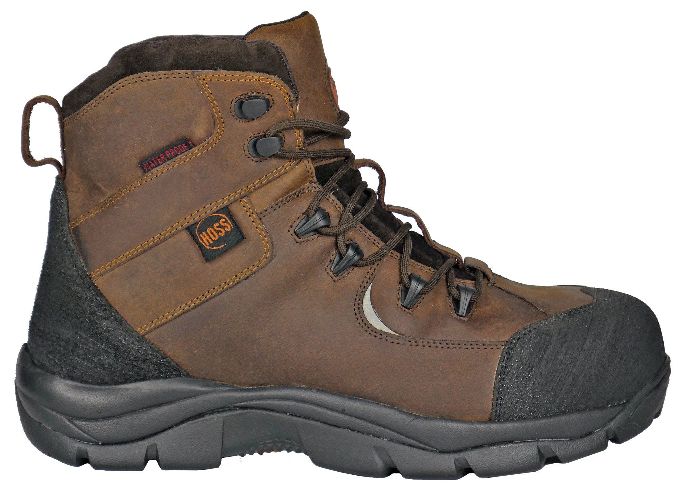 Hoss Boot Company HOSS Ridge Composite Toe Work Boot, Alternate, color, Brown