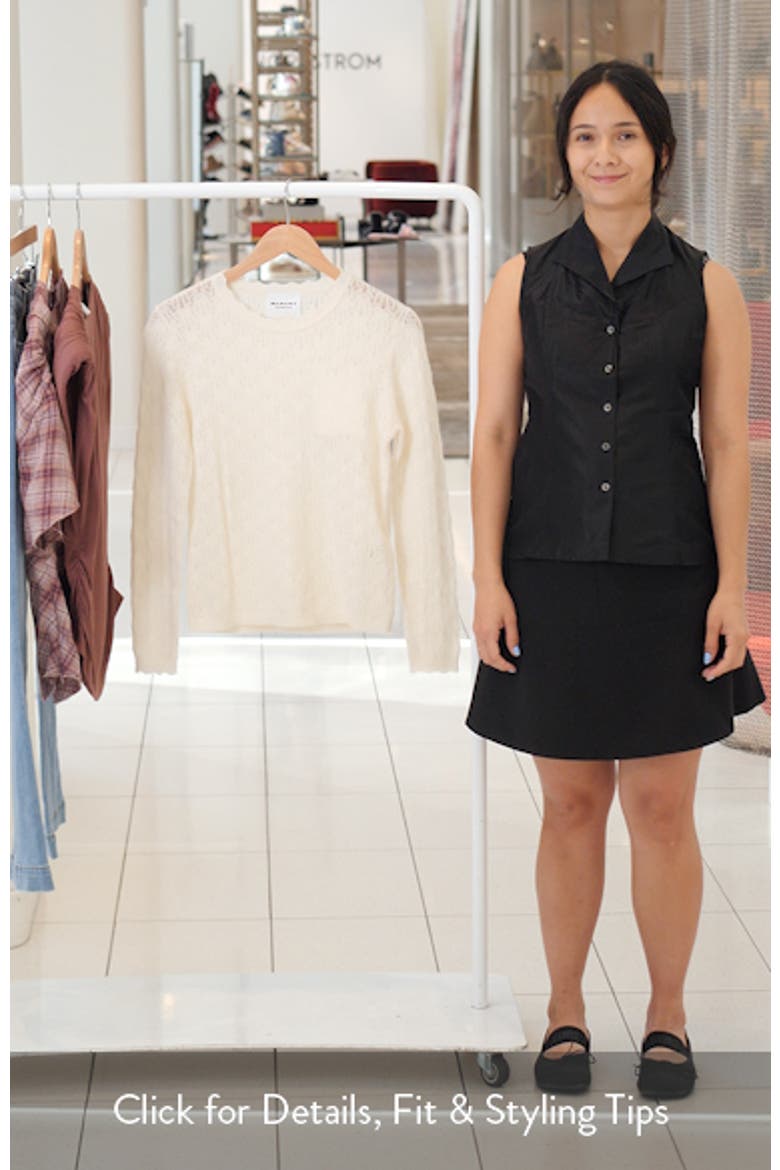 Obeline Pointelle Sweater video