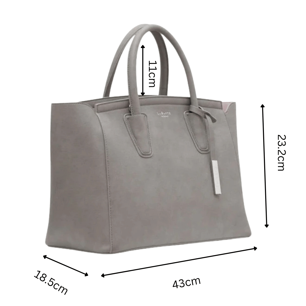 LaBante London Sophie Tote Bag, Alternate, color, Grey