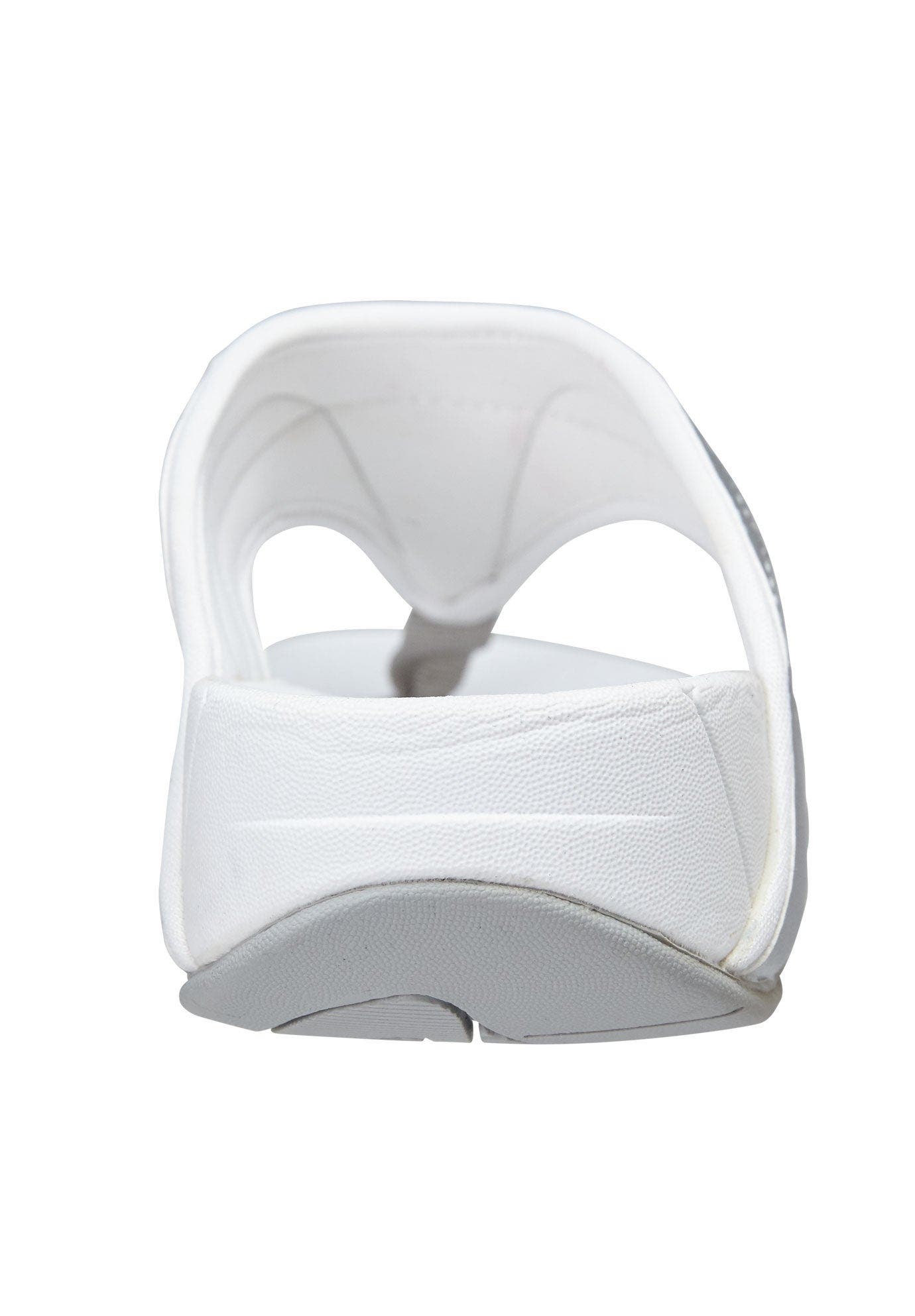 Comfortview The Sporty Slip On Thong Sandal, Alternate, color, Silver