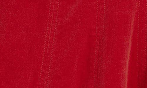 Boden Ros Long Sleeve Corduroy Dress In Red