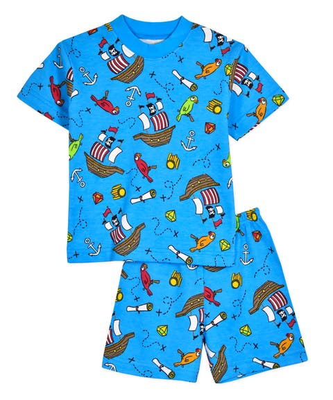 Loose Fit Classic Short Pajama 2-Piece Set (Toddler, Little Kid & Big Kid)