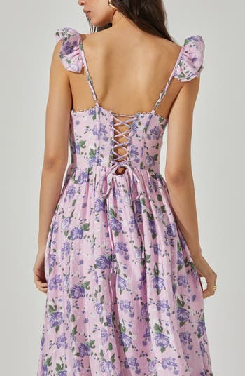 Wedelia Floral Print A-Line Dress