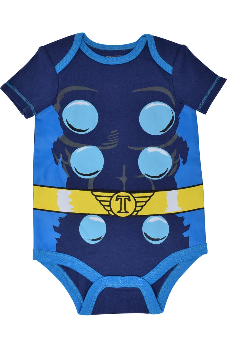 Marvel Avengers Spider-Man 5-Pack Bodysuit, Alternate, color, Marvel Superheroes