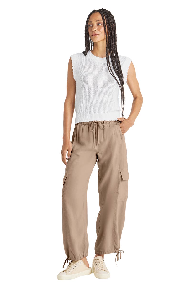 Splendid Morgan Sleeveless Sweater, Alternate, color, White