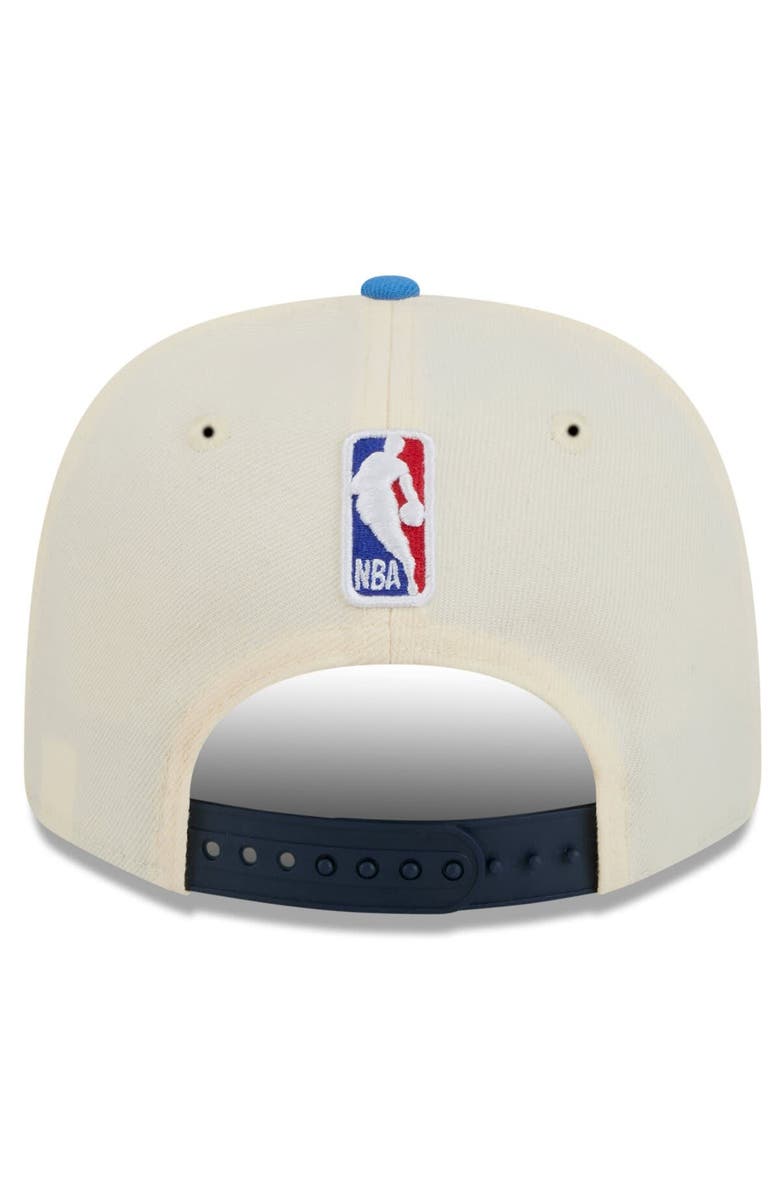New Era Men's New Era Blue Milwaukee Bucks 2024/25 City Edition 9SEVENTY Stretch-Snap Hat, Alternate, color,