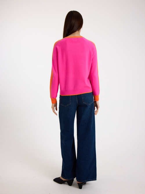 Brodie Pure Cashmere Cashmere Long Sleeve Crew Neck Jumper