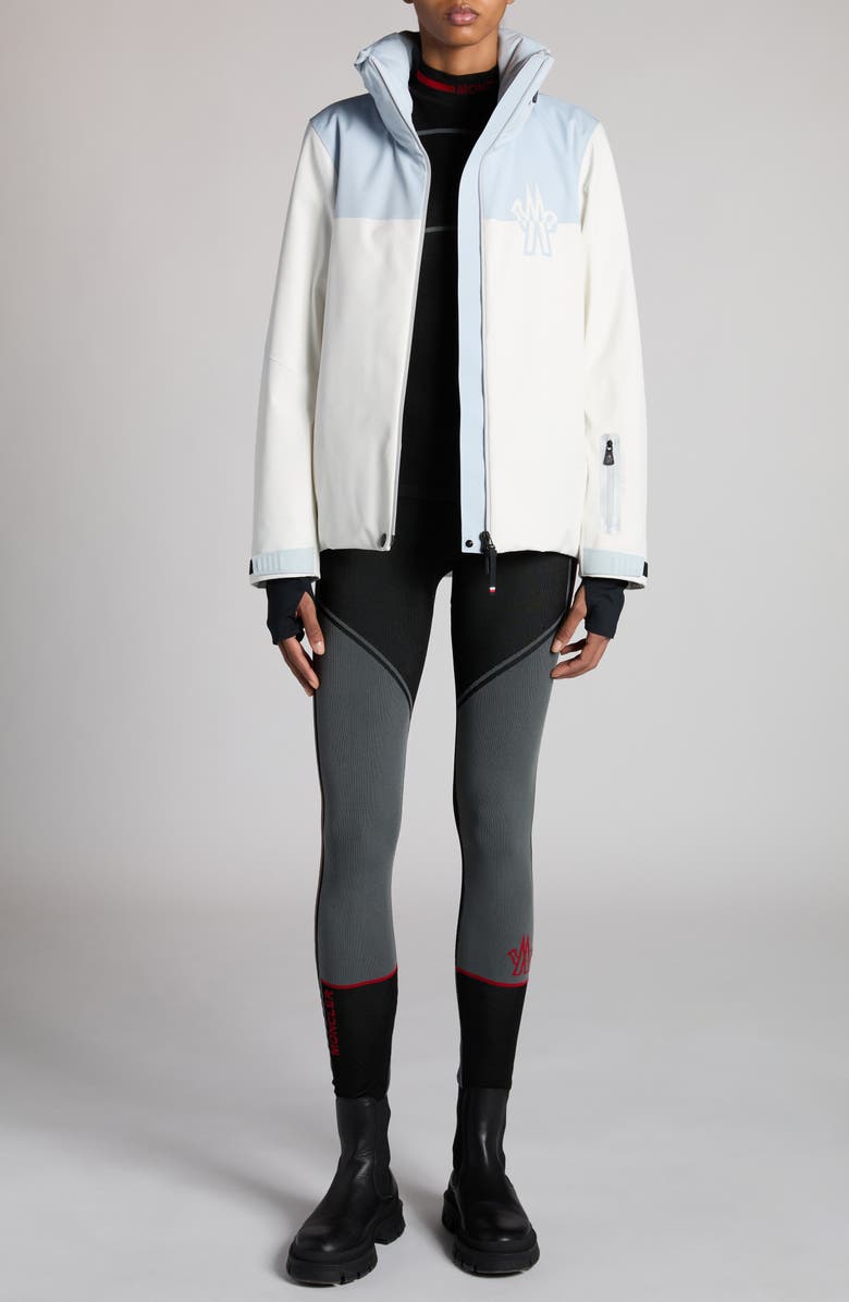 Moncler Grenoble Bouvreuil Four Way Stretch Technical Shell Jacket, Alternate, color, 