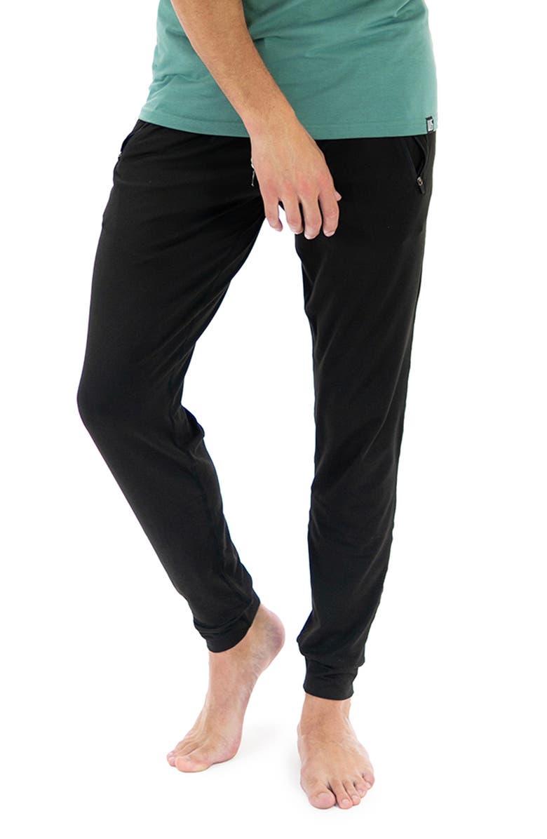 WARRIORS AND SCHOLARS Remy Lounge Joggers, Alternate, color, Black