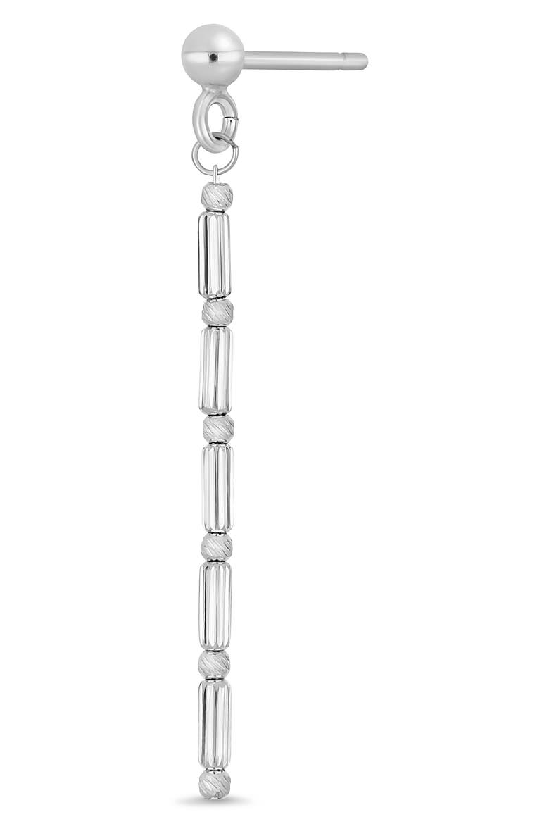 14K White Gold Linear Drop Earrings, Alternate, color, 14K WHITE GOLD