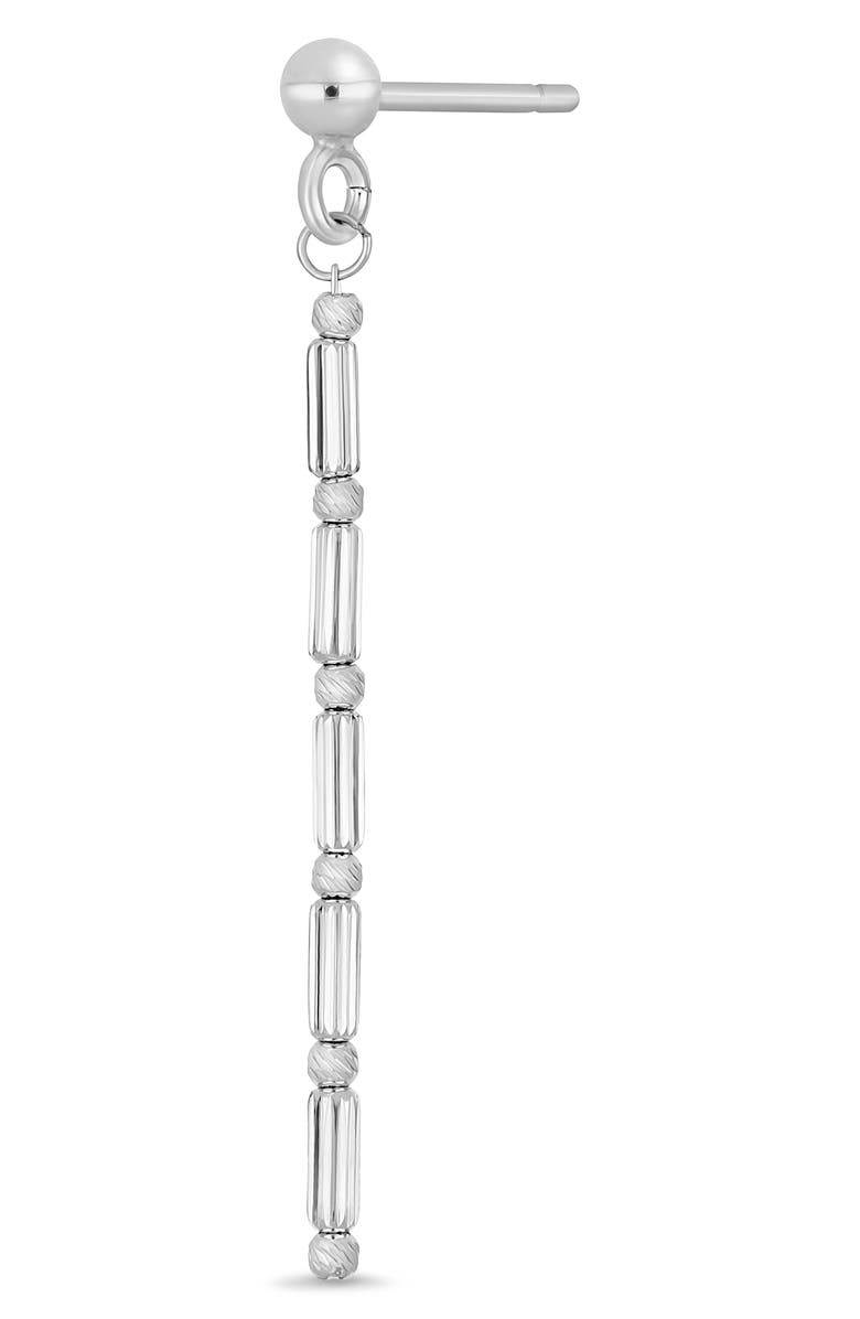 Bony Levy 14K White Gold Linear Drop Earrings, Alternate, color, 14K White Gold