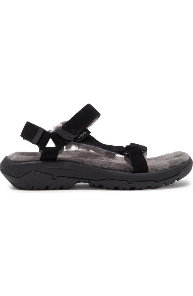 Teva Hurricane Genuine Shearling Lined Sandal, Alternate, color,