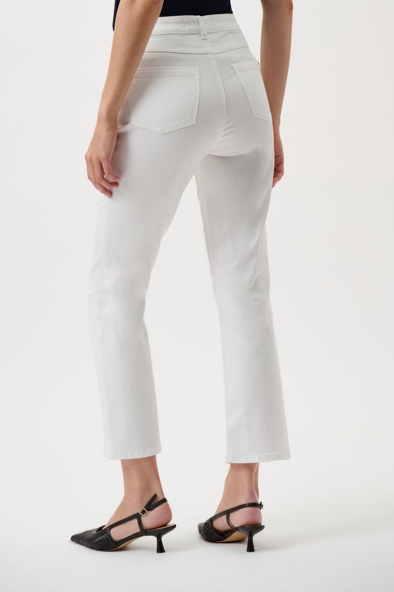 Margot | Classic Straight Leg Stretch Jeans, Alternate, color, white