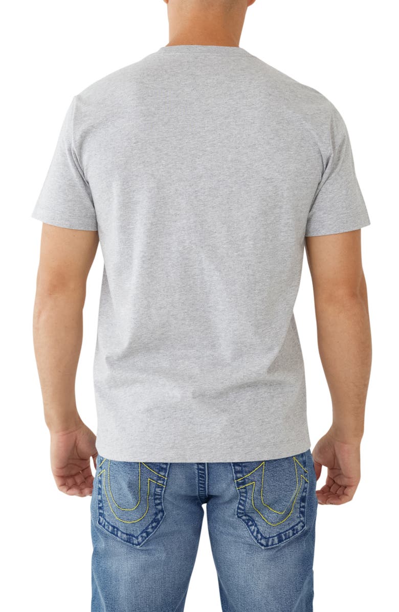 True Religion Brand Jeans Horseshoe Logo T-Shirt, Alternate, color,