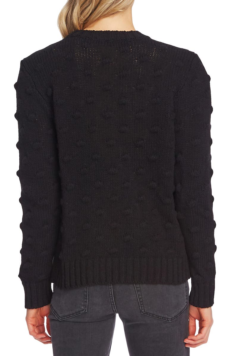 Vince Camuto Cotton Popcorn Sweater, Alternate, color,