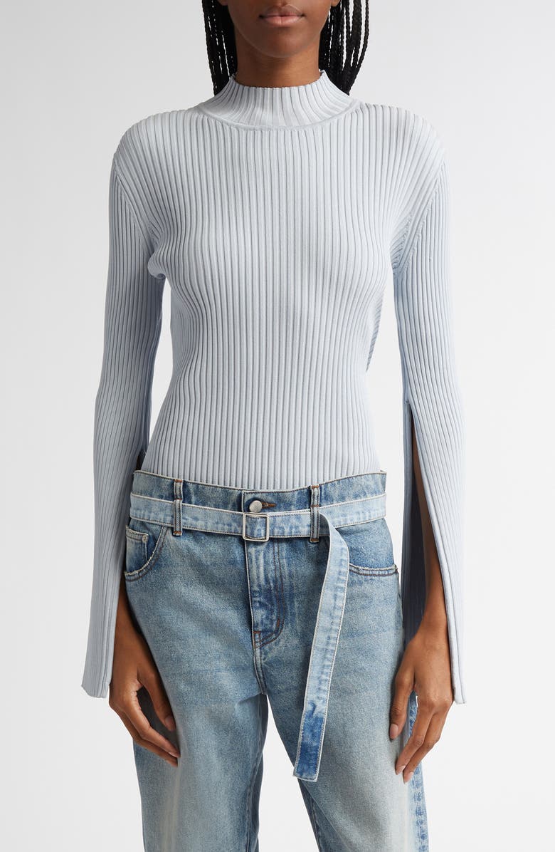 Proenza Schouler Abigail Rib Top, Main, color, 