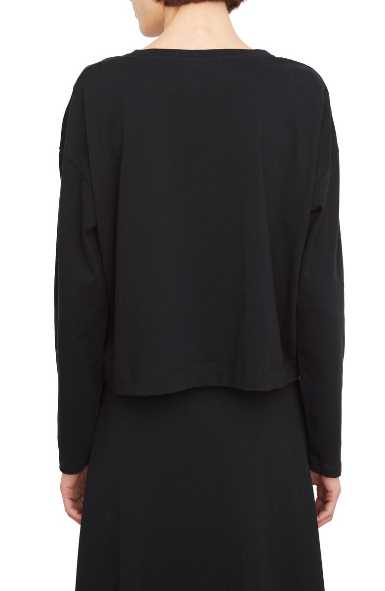 Vince Boat Neck Long Sleeve T-Shirt, Alternate, color,