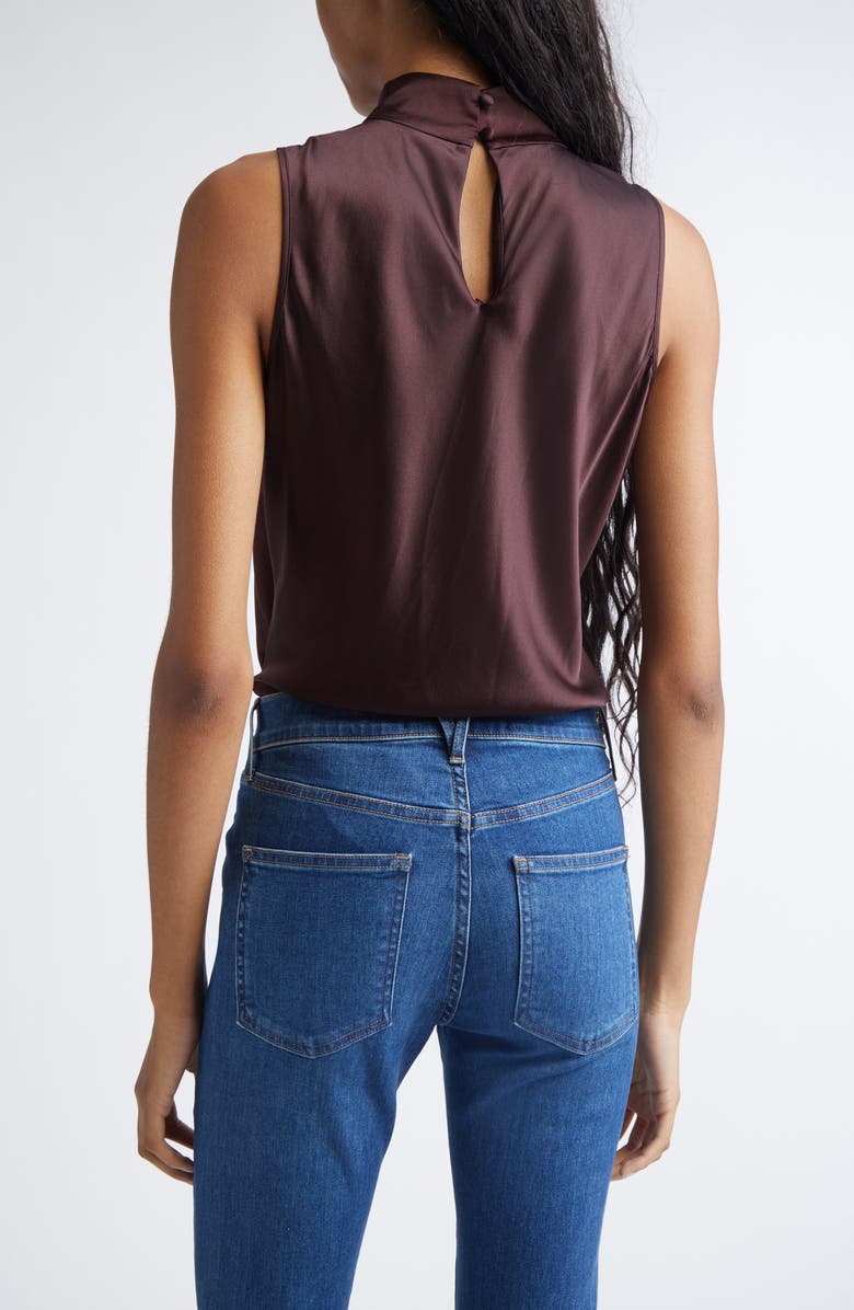 Veronica Beard Tam Cowl Neck Sleeveless Silk Blend Top, Alternate, color, Dark Currant