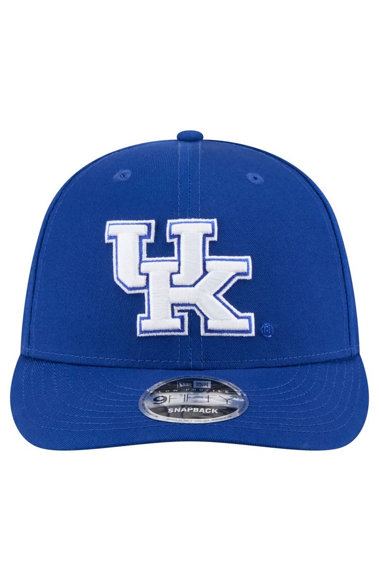 New Era Men's New Era Royal Kentucky Wildcats Low Profile 9FIFTY Snapback Hat, Alternate, color, Royal