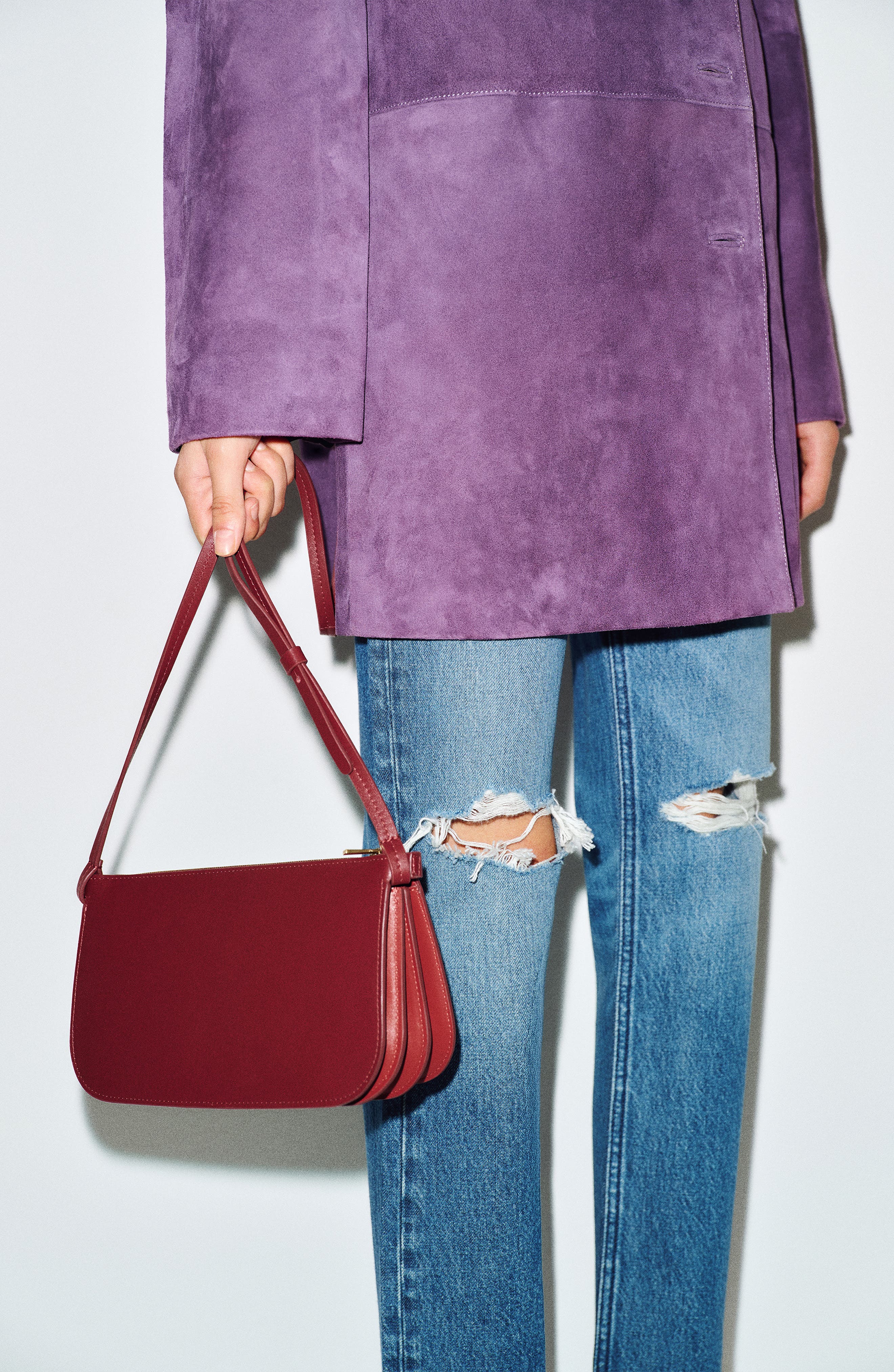Rae Leather Crossbody Bag, Alternate, color, OXBLOOD LEATHER