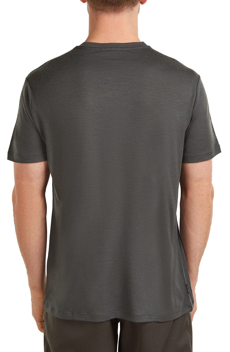 Icebreaker Merino 150 Tech Lite Graphic T-Shirt, Alternate, color, Obsidian