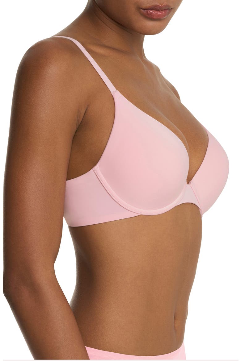 Minimal Push Up Convertible Underwire Bra, Alternate, color, PRFCT PINK