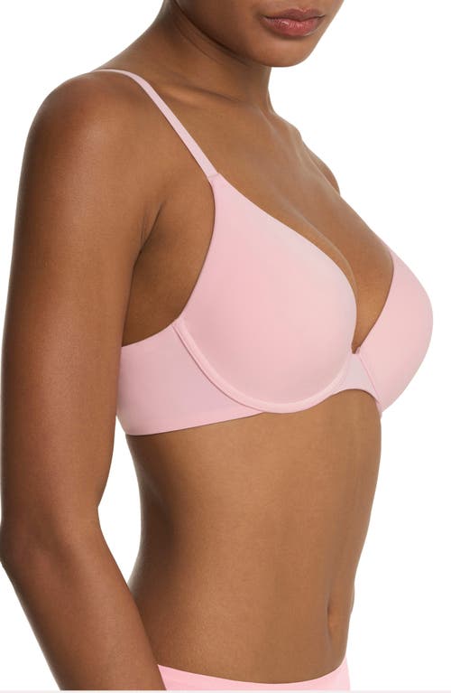 Natori Minimal Push Up Convertible Underwire Bra In Pink