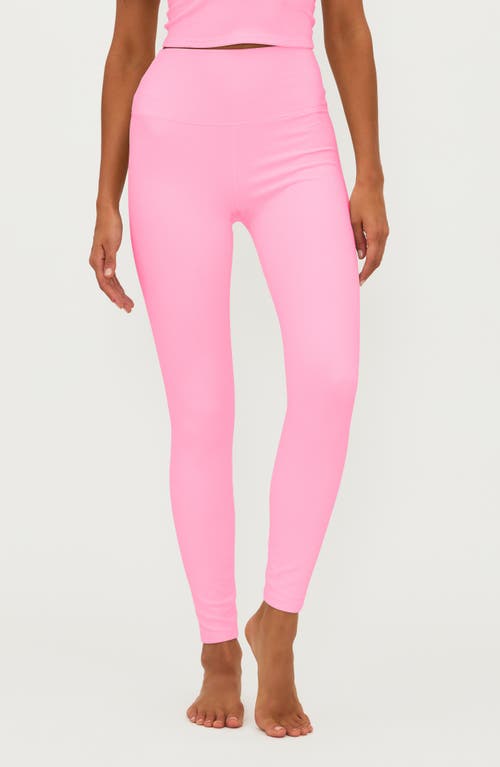 Shop Beach Riot Piper Leggings In Berry Love