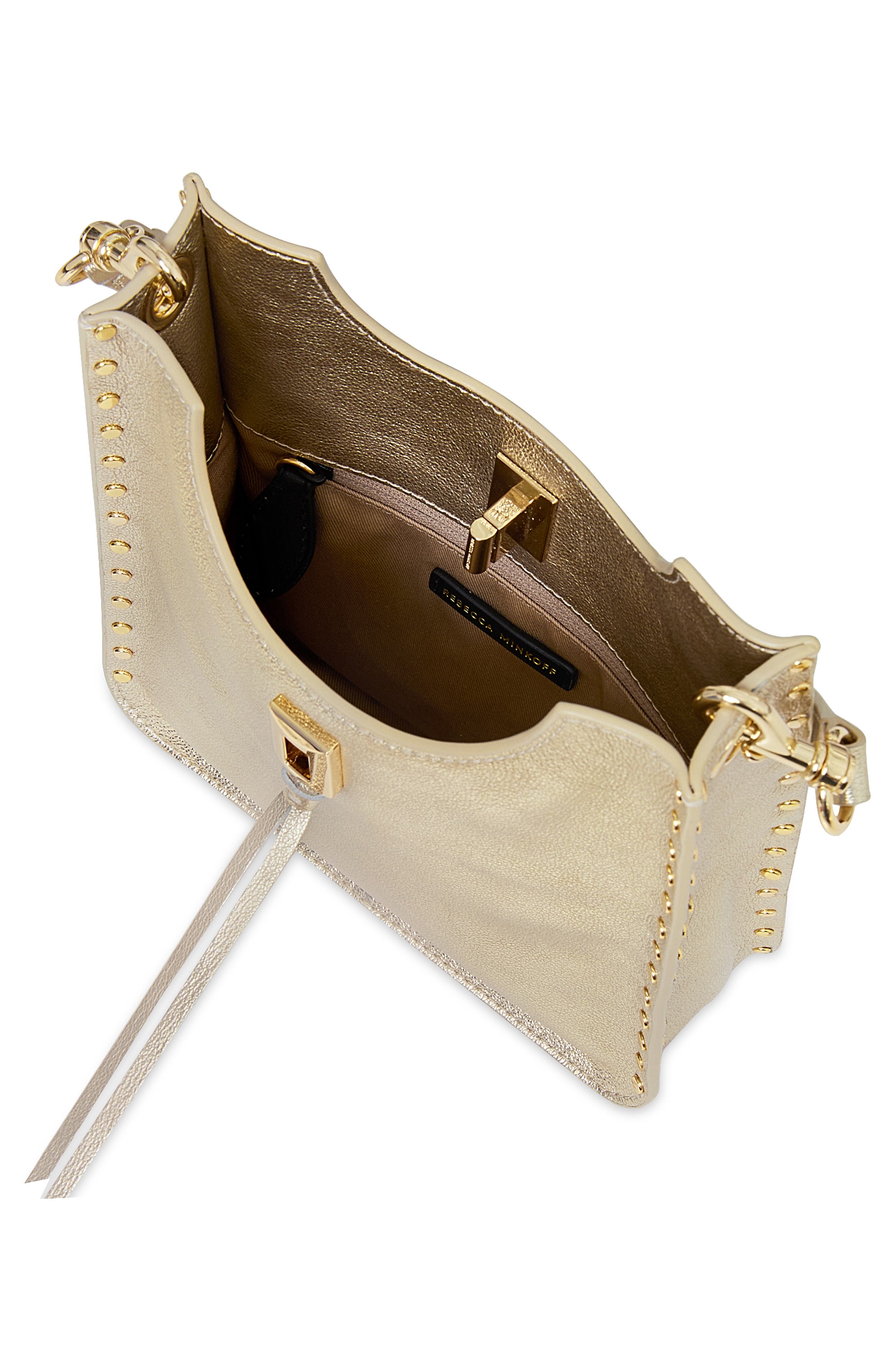 Rebecca Minkoff Mini Darren Feed Crossbody Bag, Alternate, color, 