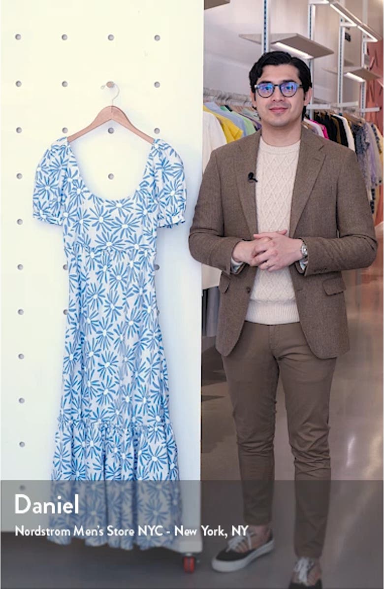 Kai Linen Midi Dress, sales video thumbnail