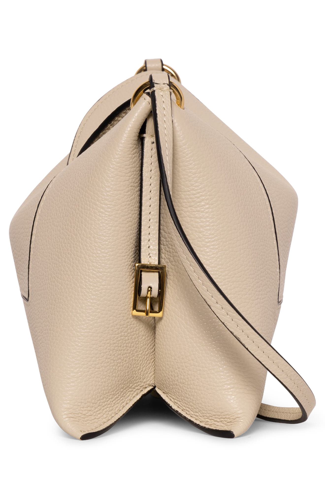 Penelope Leather Shoulder Bag, Alternate, color, PALISSANDER SUEDE