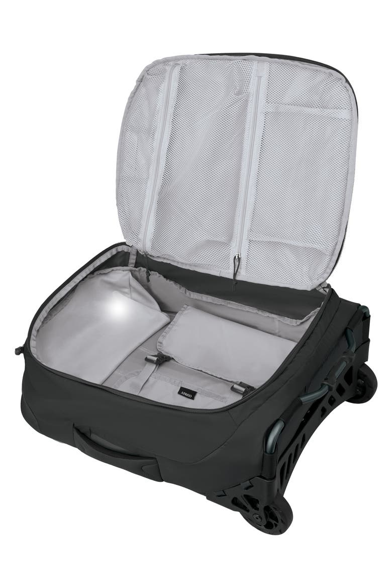Ozone Two-Wheel 40-Liter Carry-On Suitcase, Alternate, color, BLACK