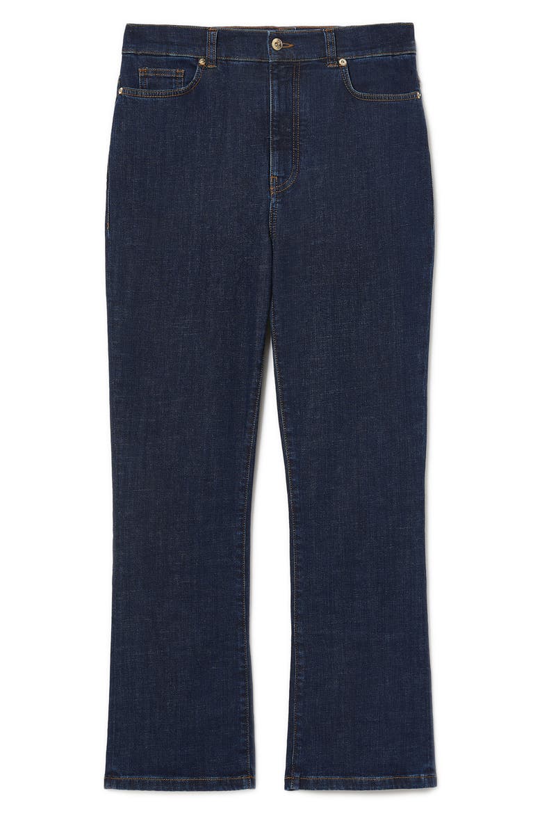 Crop Flare Jeans, Alternate, color, MIDNIGHT BLUE