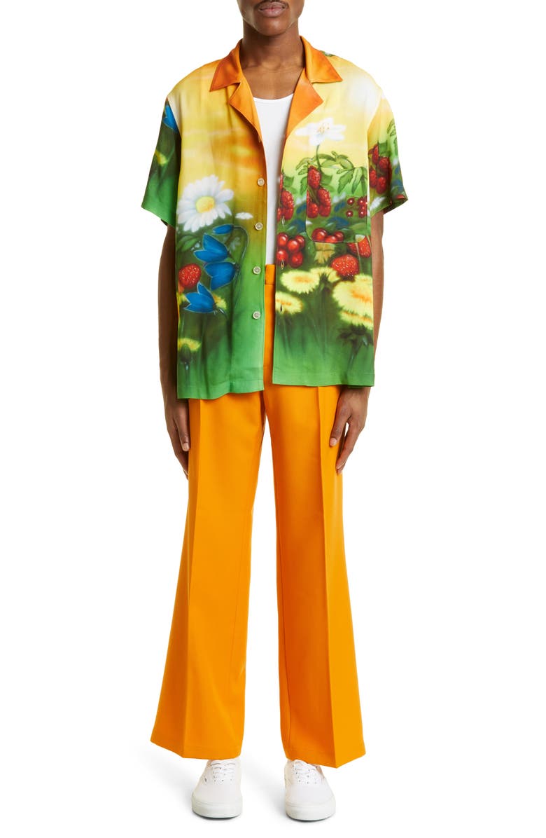 STOCKHOLM SURFBOARD CLUB Stoffe Airbrush Camp Shirt, Alternate, color,