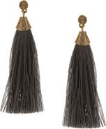 OLIVIA WELLES Tassel Drop Earrings