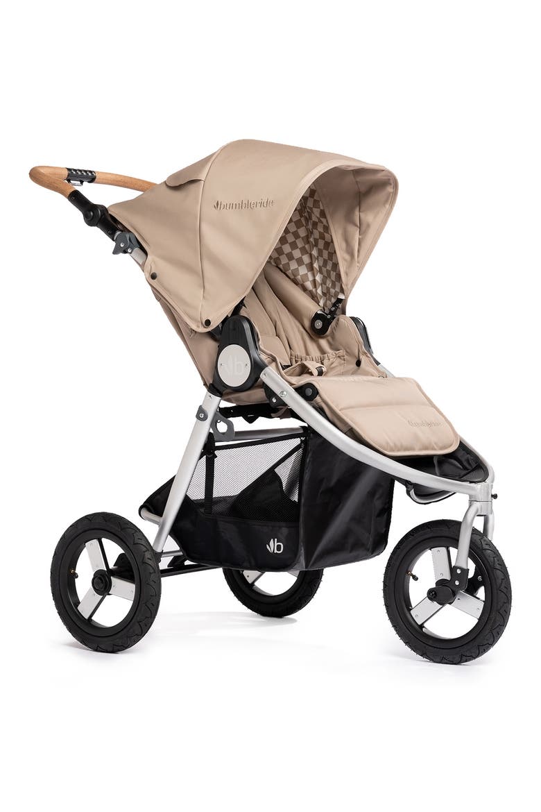 Indie All Terrain Stroller, Main, color, SAND BEIGE/ SILVER