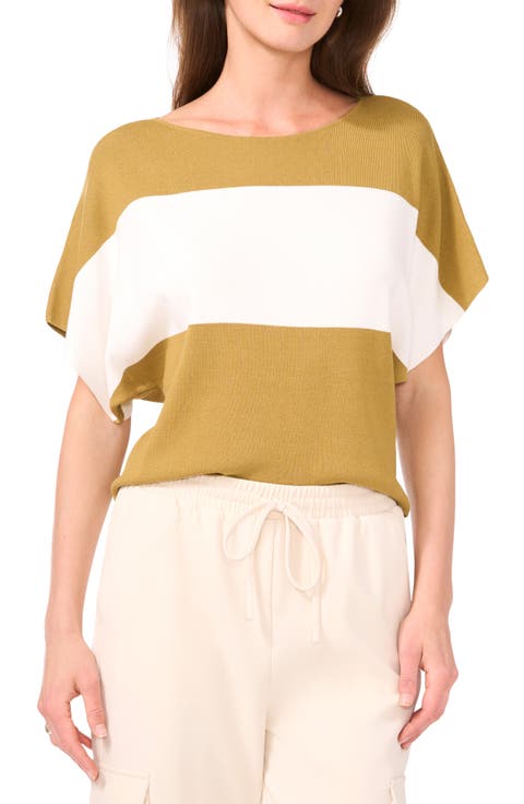 Boat Neck Drop Shoulder Top