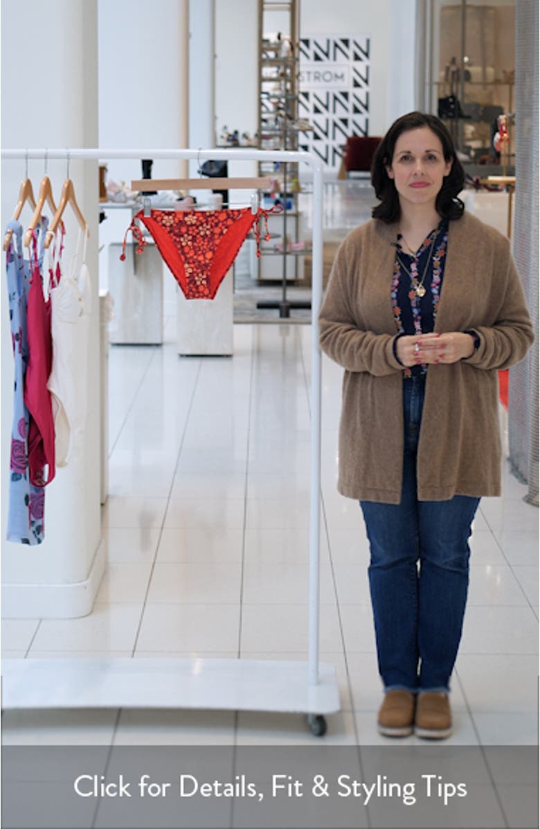 Maria Side Tie Bikini Bottoms, sales video thumbnail