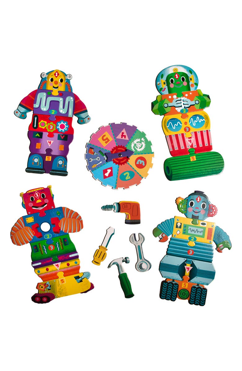 eeBoo Build A Robot Game, Alternate, color, 