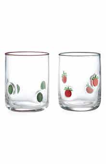 Set of 2 Coordinated Icon Glasses