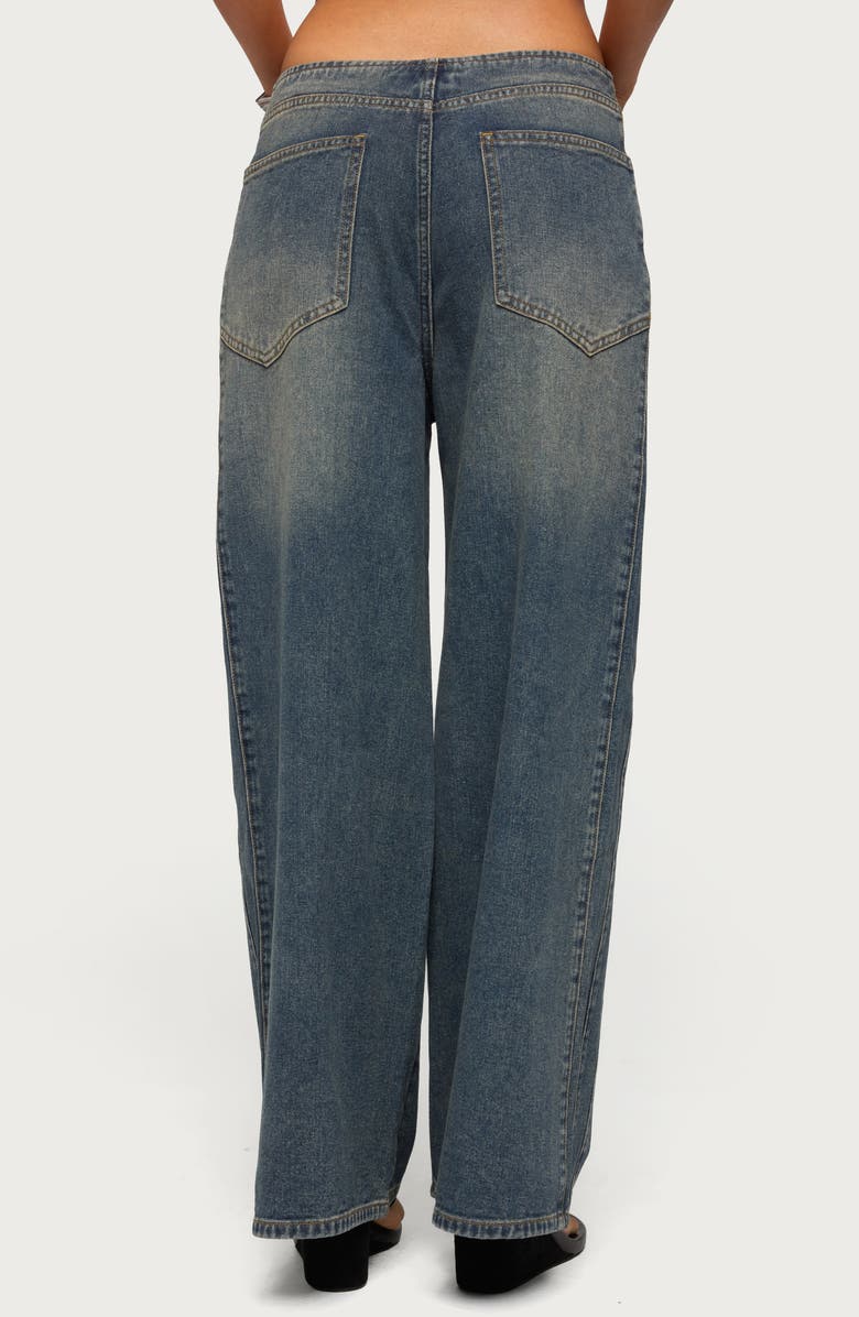 EDIKTED Elia Wide Leg Jeans, Alternate, color,