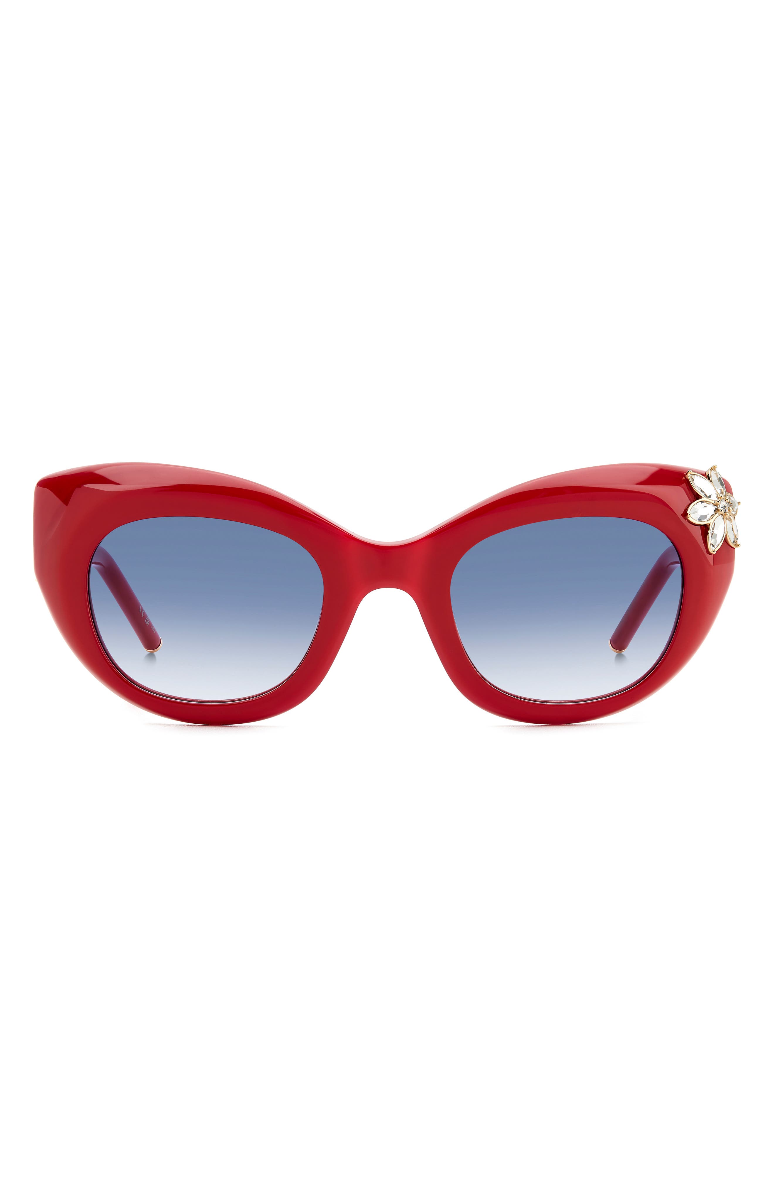50mm Gradient Cat Eye Sunglasses