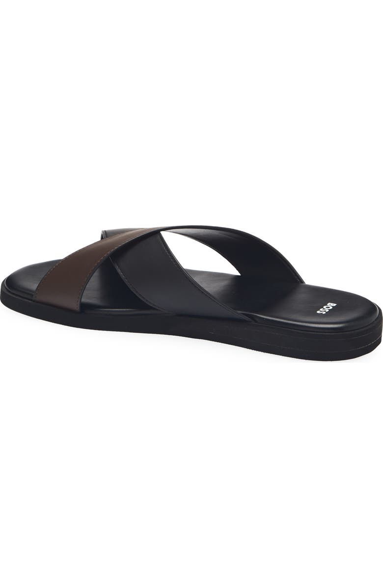 BOSS Darrel Slide Sandal, Alternate, color, Black