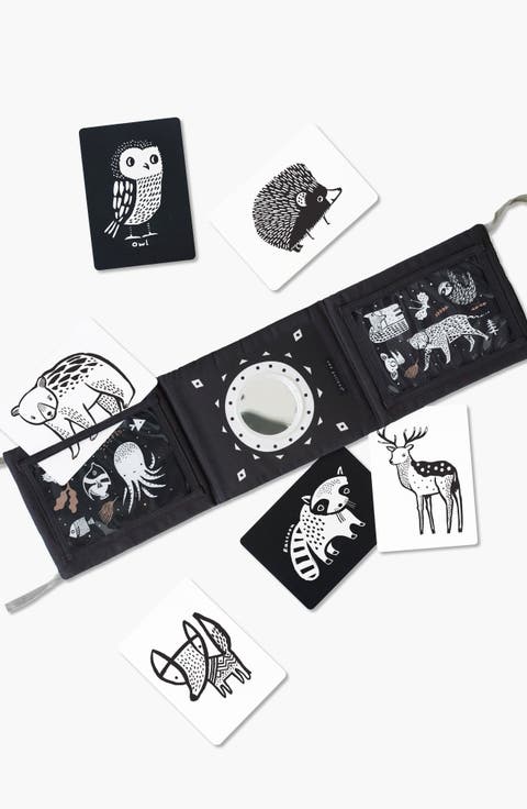 Tummy Time Gallery  with Mirror and Art Cards for Baby Bundle