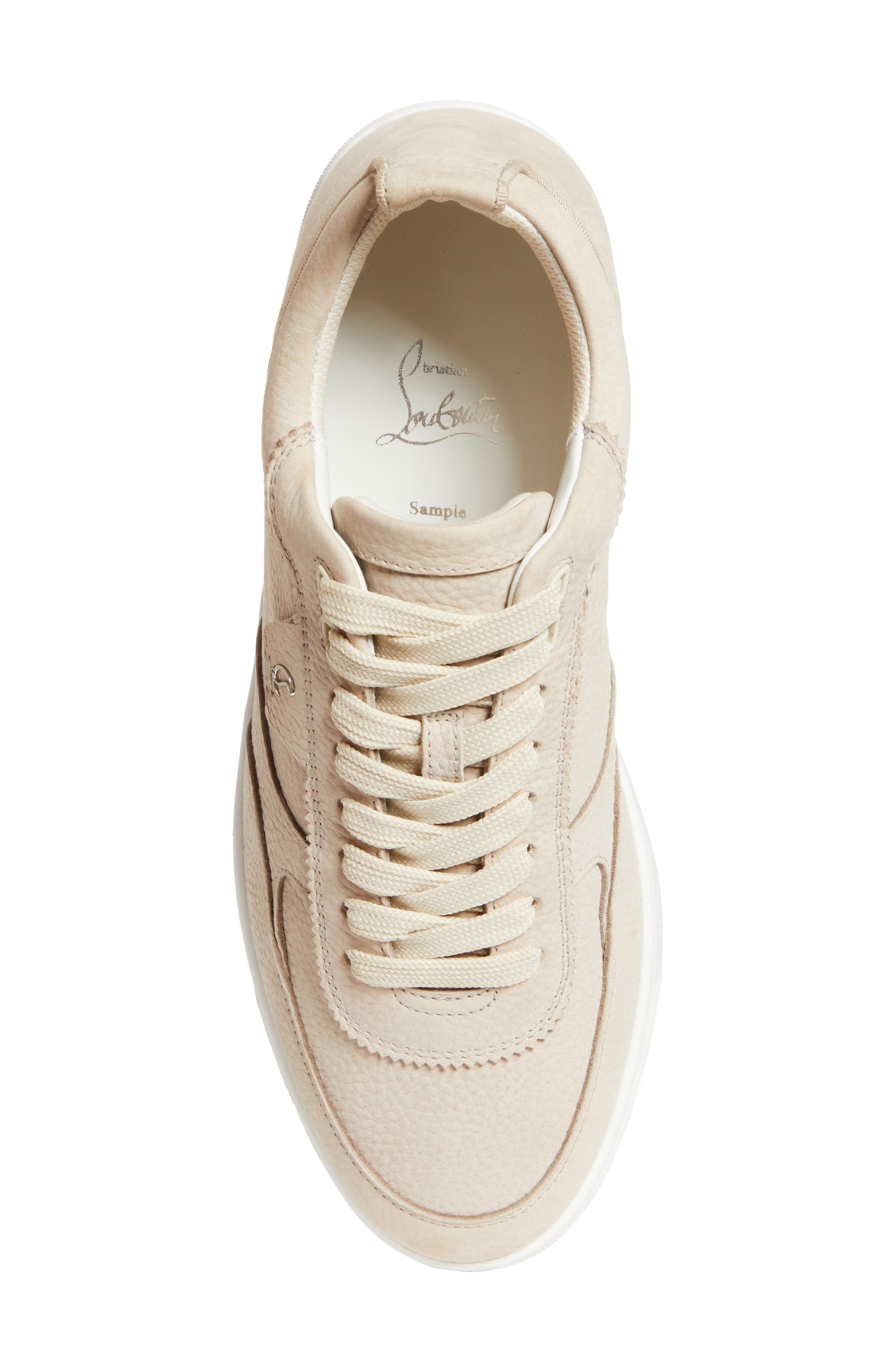Christian Louboutin Tutti Rui Sneaker, Alternate, color, Beige