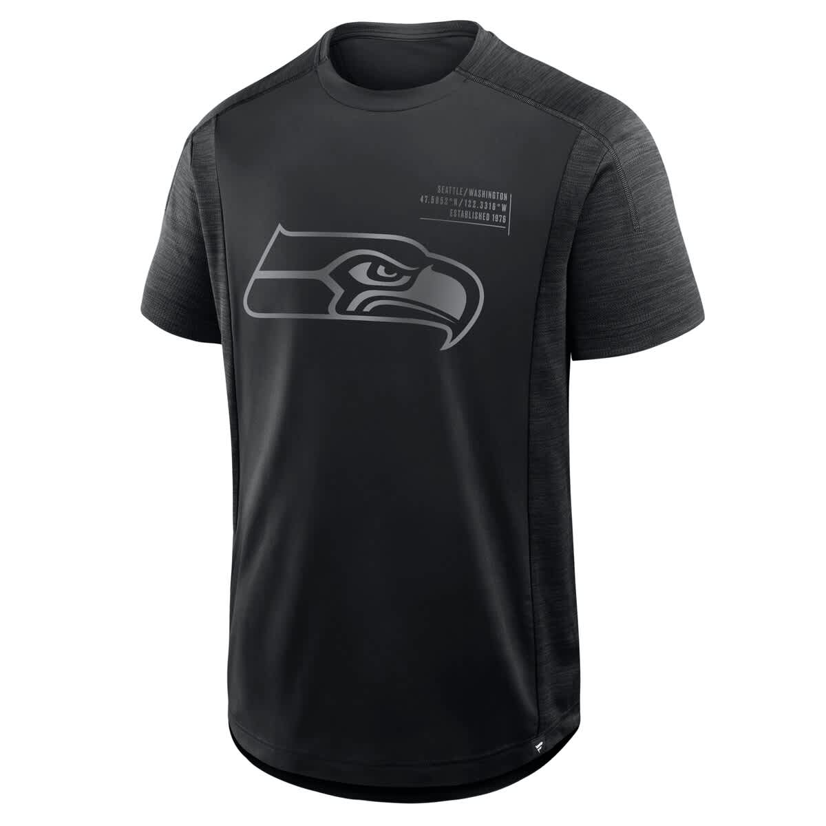 Men's Fanatics Black Seattle Seahawks Deceptive Juke T-Shirt - image 2