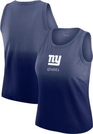 WEAR by Erin Andrews Women's WEAR by Erin Andrews x Gracie Hunt Navy New York Giants Ombre Tank Top