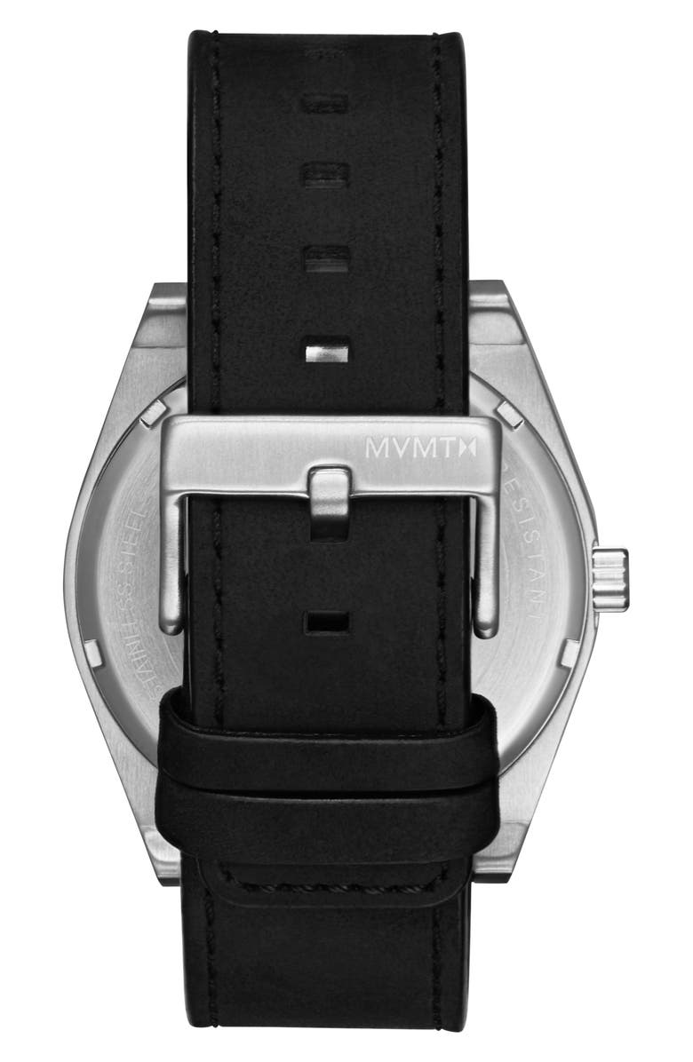MVMT WATCHES MVMT Element Leather Strap Watch, 43mm, Alternate, color,