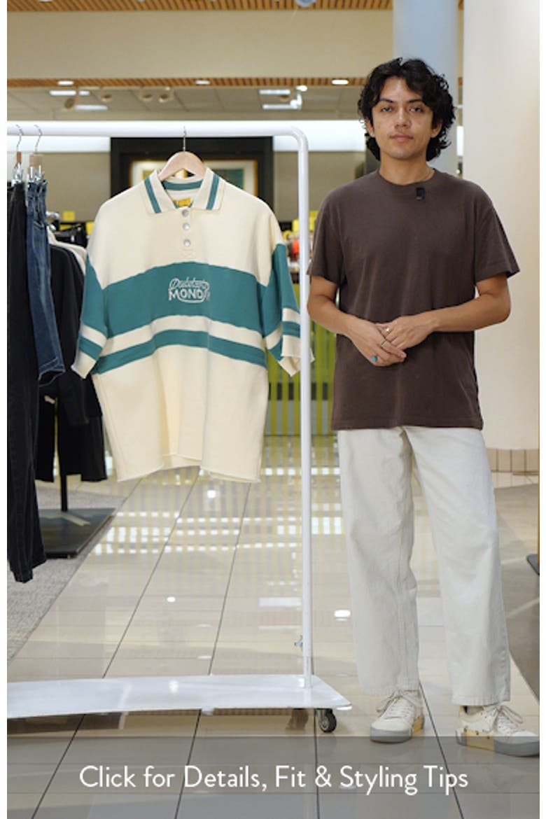 Fleece Panel Polo video