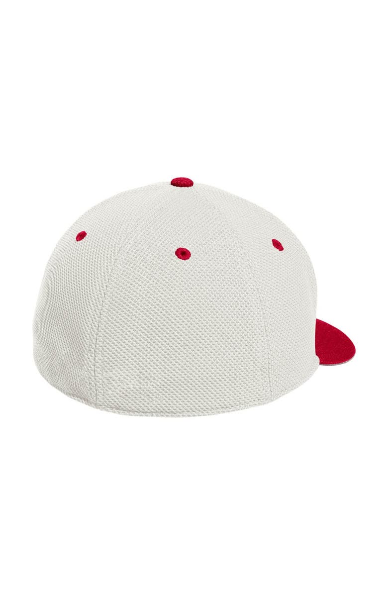 adidas Men's adidas  Cream Louisville Cardinals On-Field Fitted Baseball Hat, Alternate, color, 